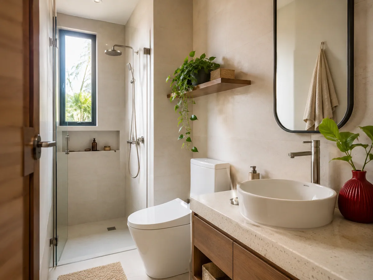 Desain Inovatif untuk Kamar Mandi 1 x 1.5: Maksimalkan Ruang