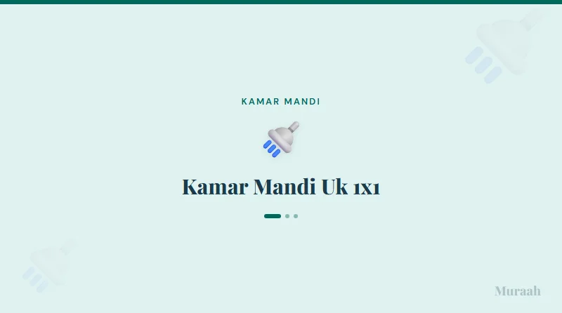 Kamar Mandi Uk 1x1 - referensi visual
