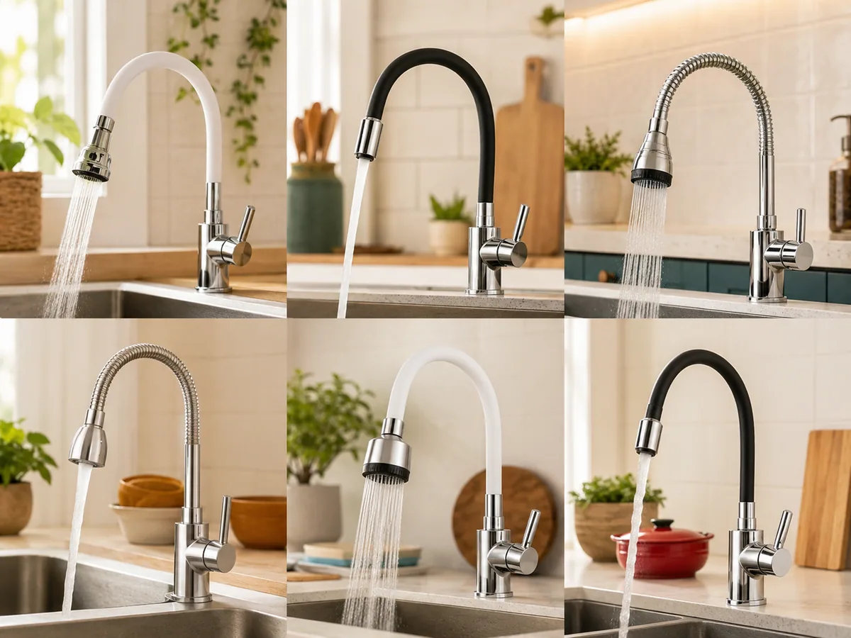 Jenis-Jenis Keran Air Fleksibel
