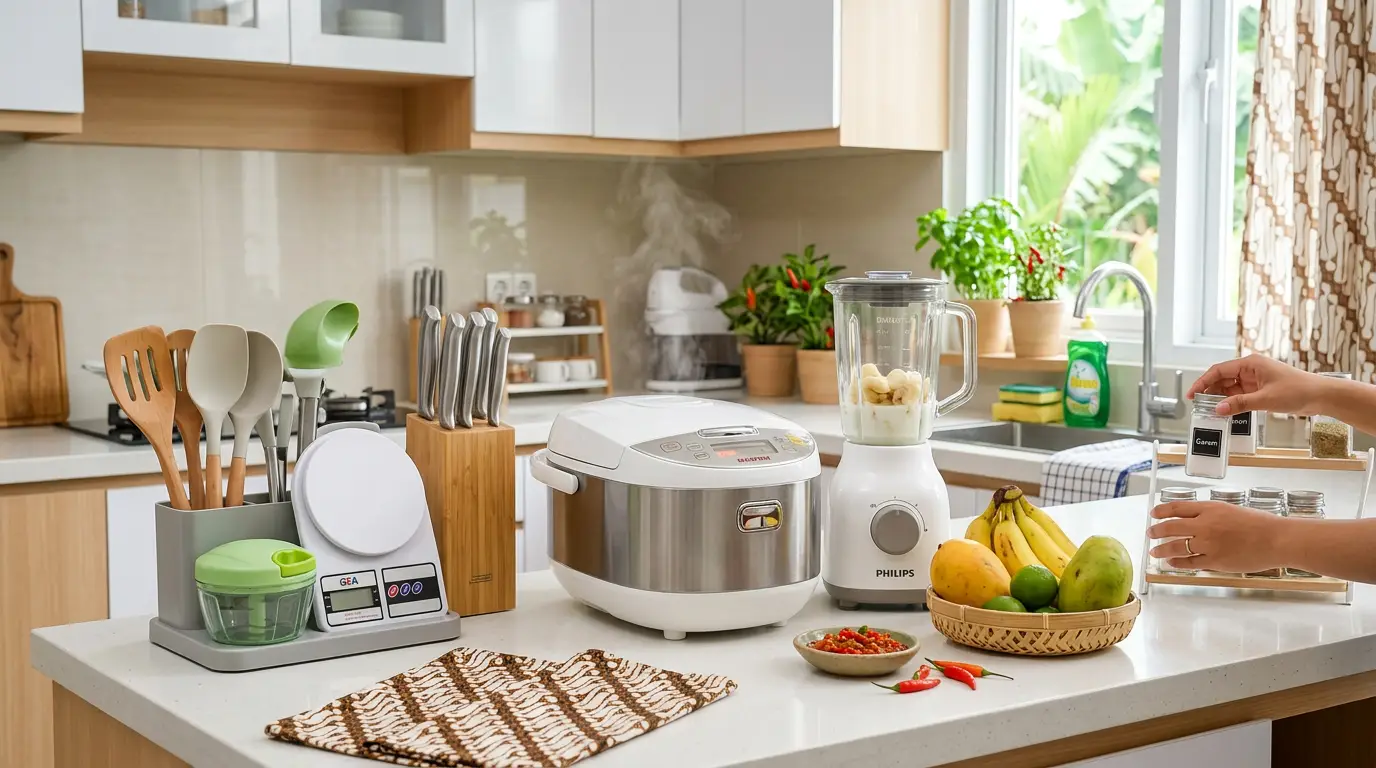Koleksi kitchen gadget murah wajib punya untuk dapur rumah tangga Indonesia