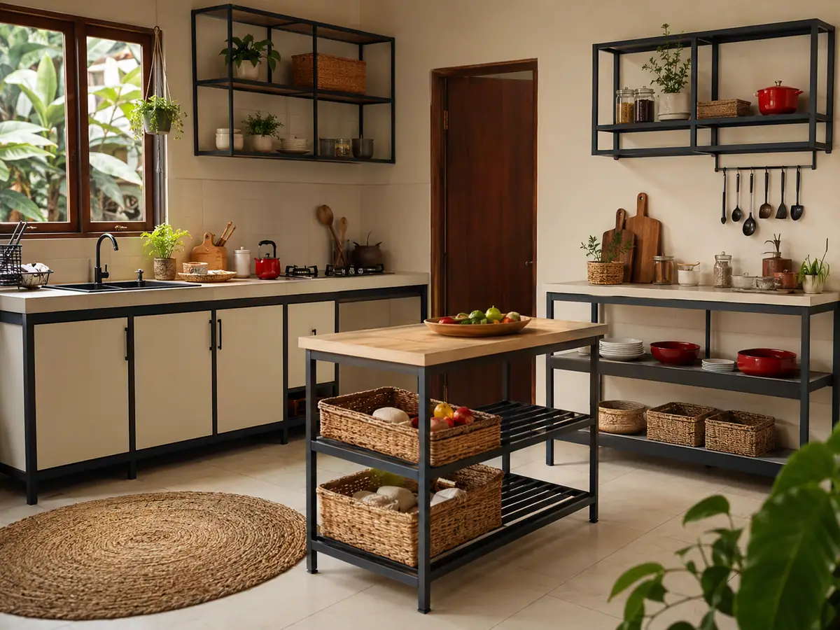 Mengenal Berbagai Tipe Kitchen Set Besi Hollow yang Tersedia di Pasaran