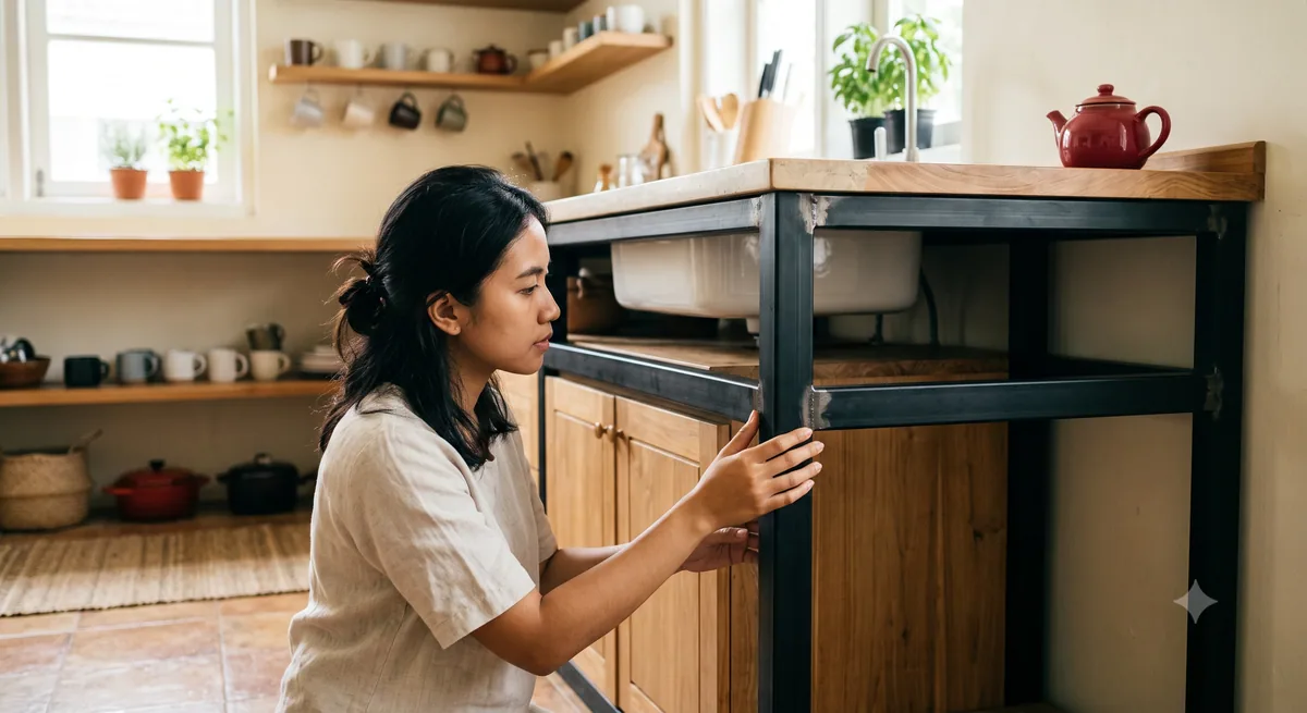 Kesalahan Umum Saat Membeli dan Memasang Kitchen Set Besi Hollow