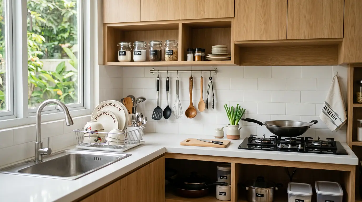 Kitchen set murah paket lengkap peralatan dapur berkualitas dengan harga terjangkau