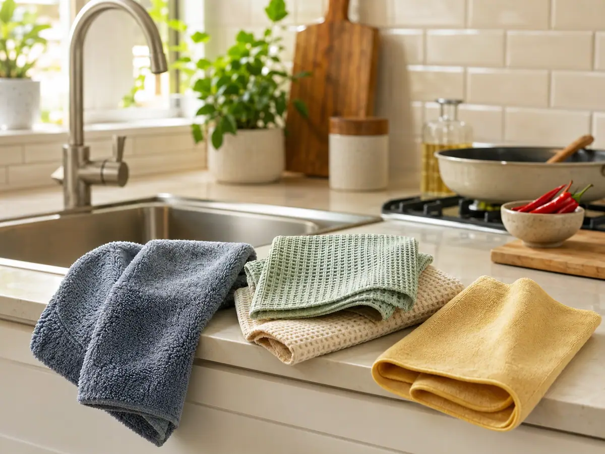 Jenis Lap Microfiber yang Cocok untuk Dapur