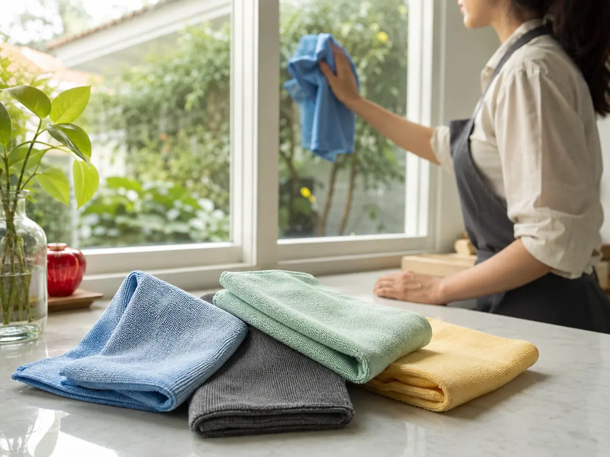 Jenis Microfiber yang Tepat untuk Kaca