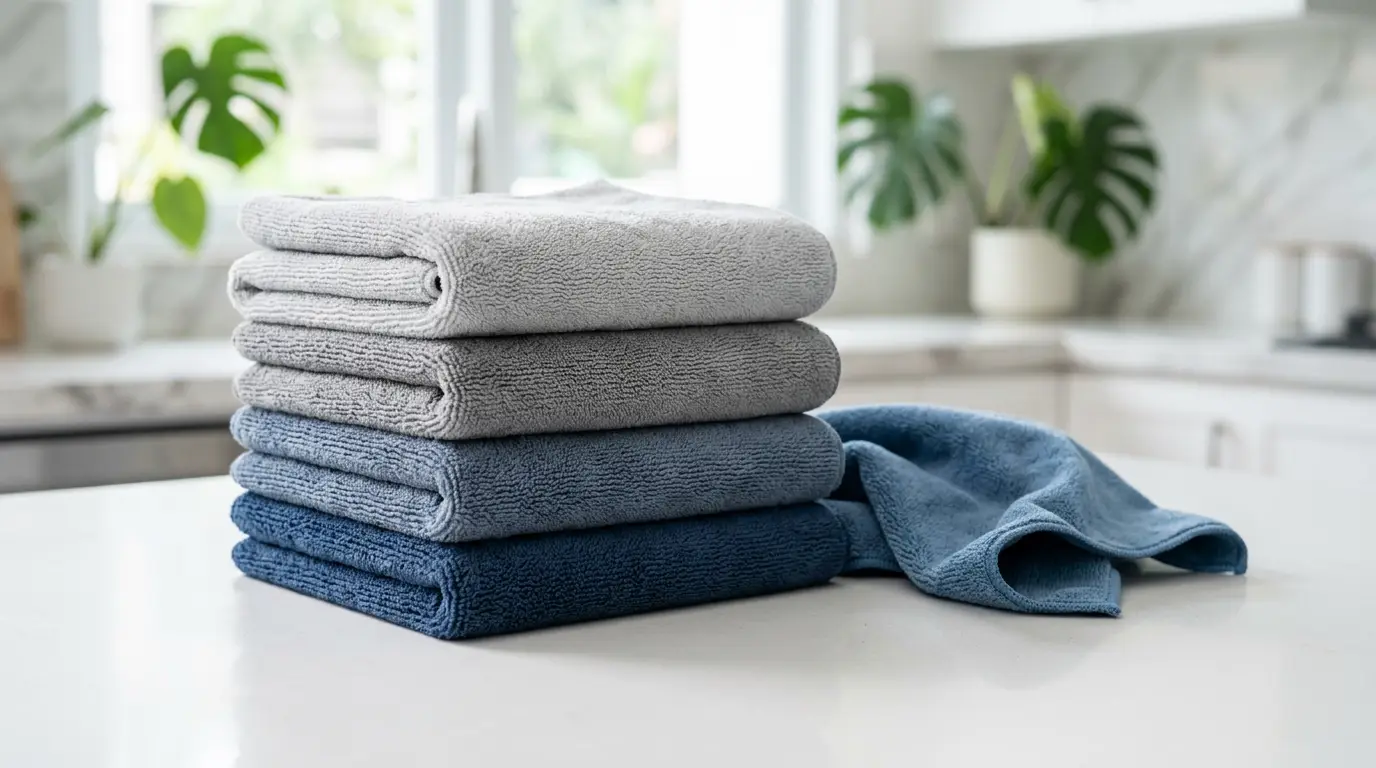 Lap microfiber mobil sedang digunakan untuk detailing pada permukaan cat mobil hitam mengkilap