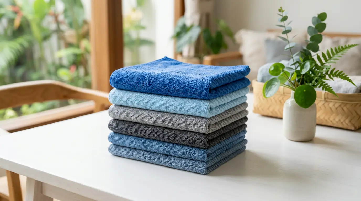 Lap microfiber serbaguna dalam berbagai warna untuk kebutuhan rumah, mobil, dan kaca