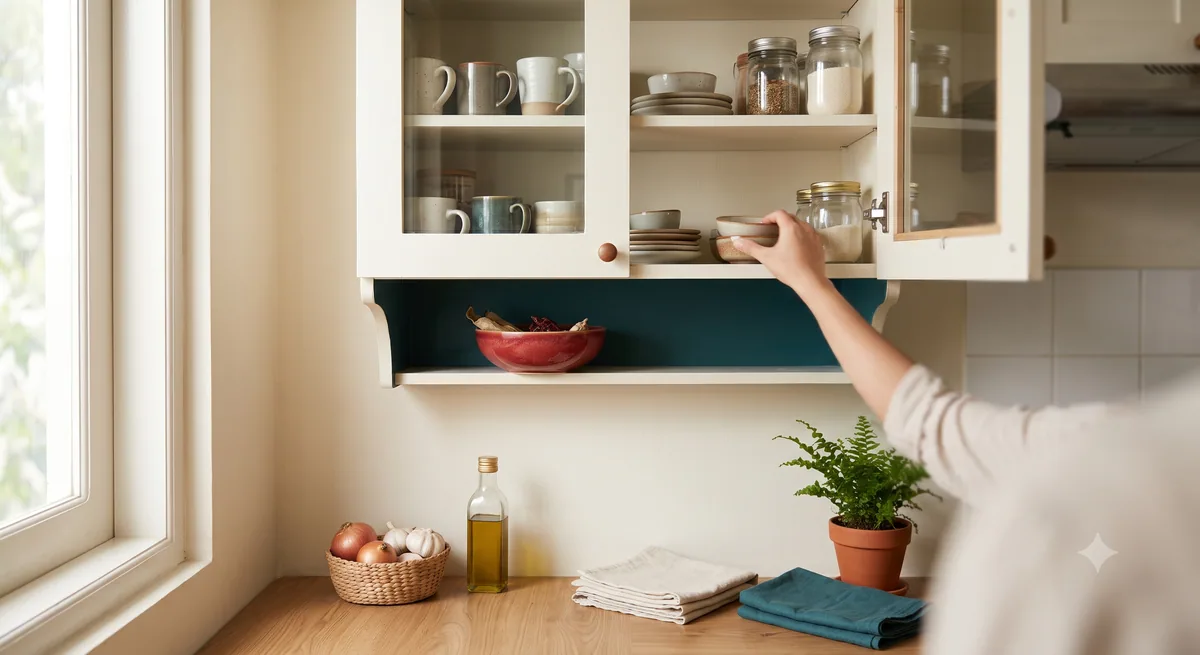 Kesalahan Umum Saat Memilih dan Menata Lemari Gantung Dapur Mungil