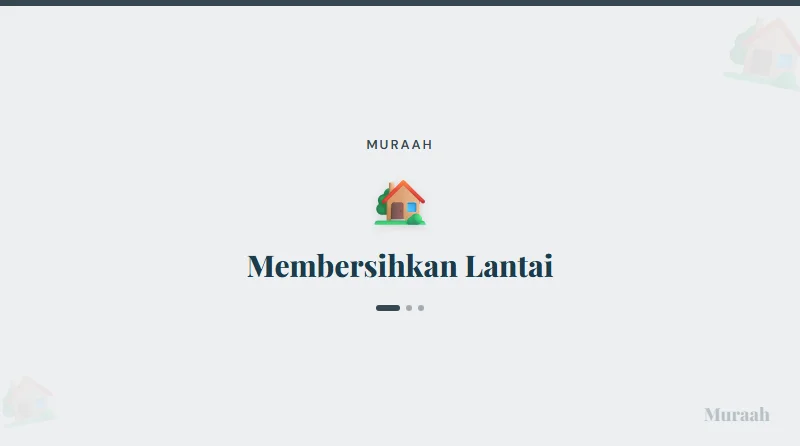 Membersihkan Lantai - referensi visual
