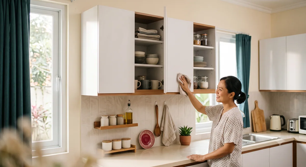 Menjaga Lemari Gantung Dapur Tetap Awet dan Fungsional