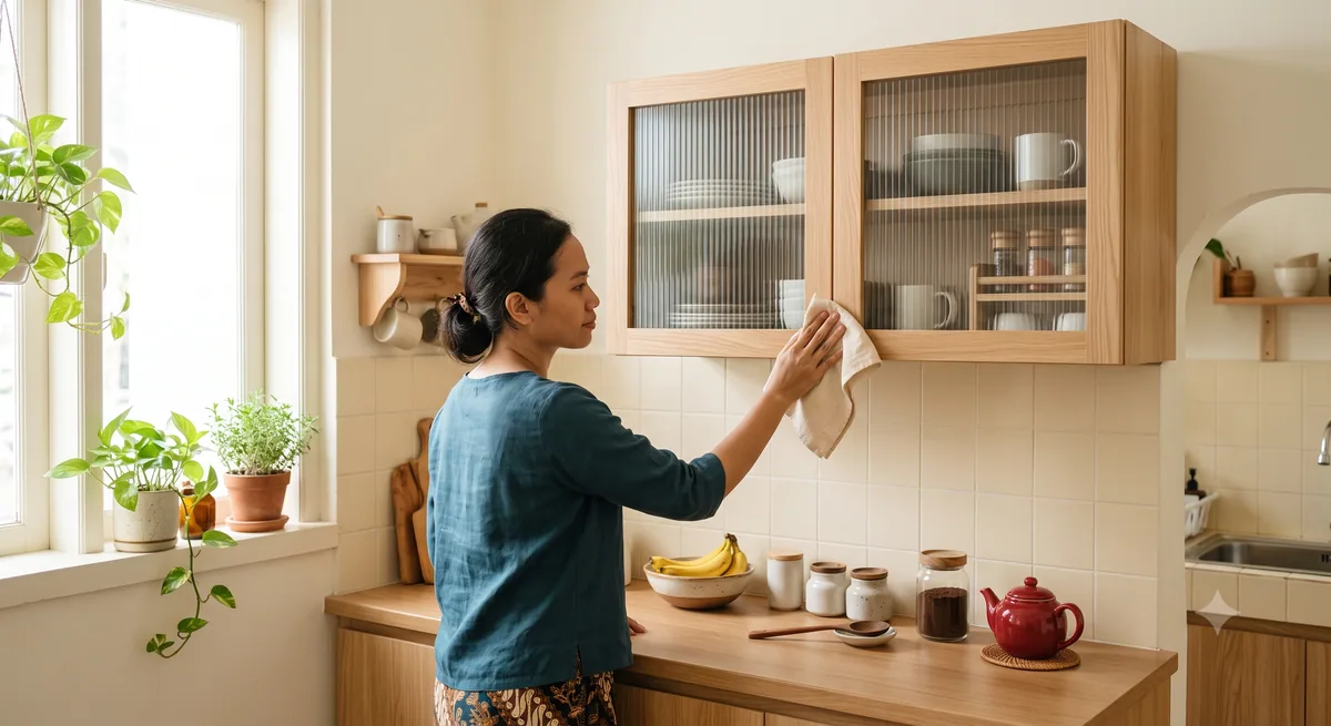 Perawatan dan Kesalahan Umum Seputar Model Lemari Gantung Dapur