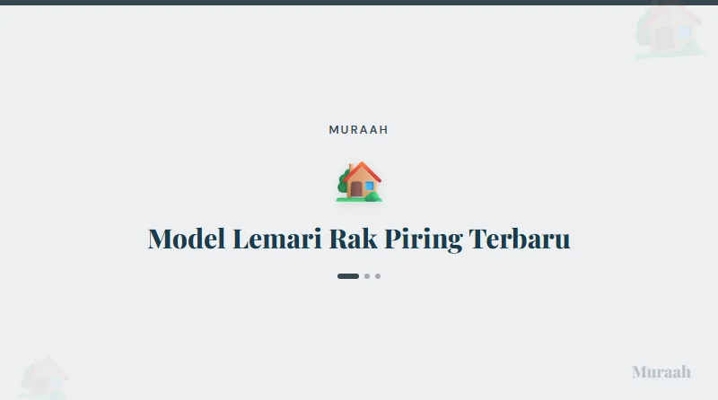 Model Lemari Rak Piring Terbaru - referensi visual