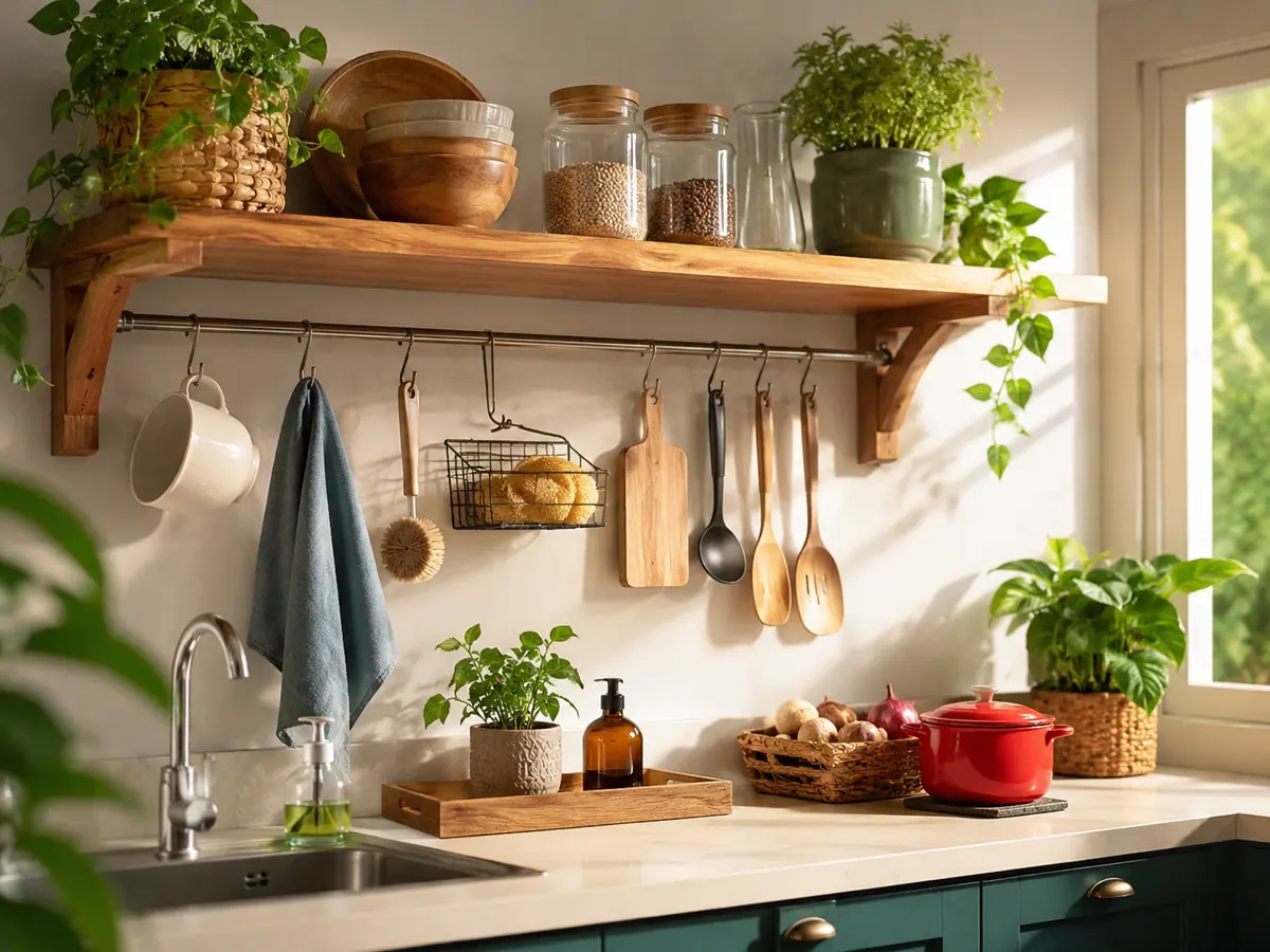Tips Perawatan dan Penataan Rak Dapur Gantung Agar Selalu Bersih dan Rapi