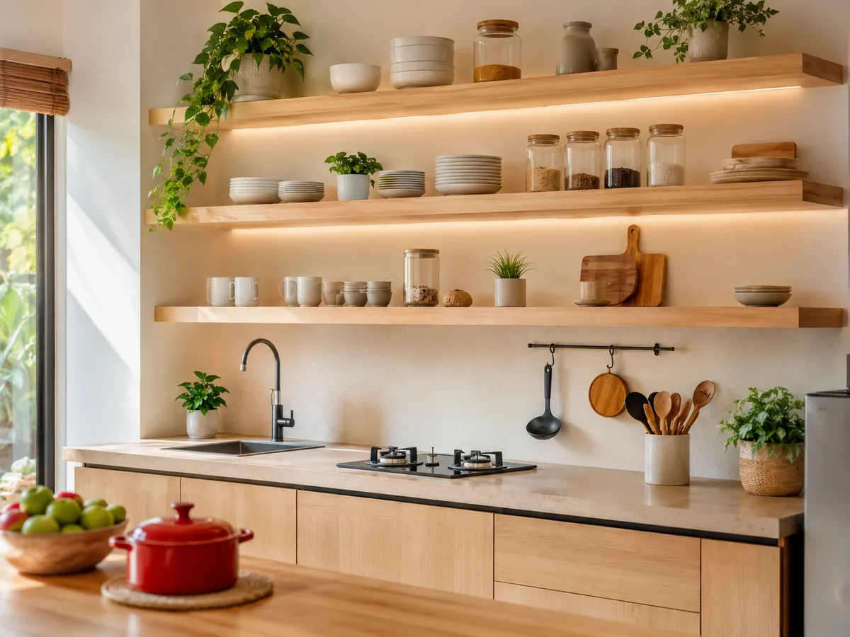 Maksimalkan Dapur Kamu: Inspirasi Desain Rak Dapur Modern dan Minimalis