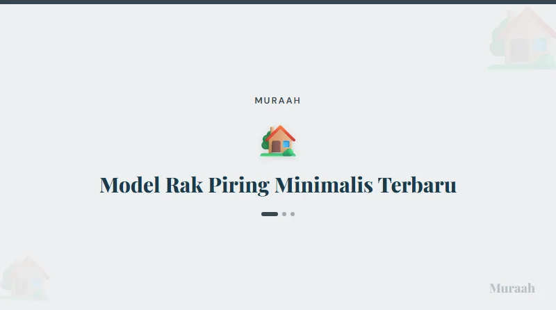 Model Rak Piring Minimalis Terbaru - referensi visual