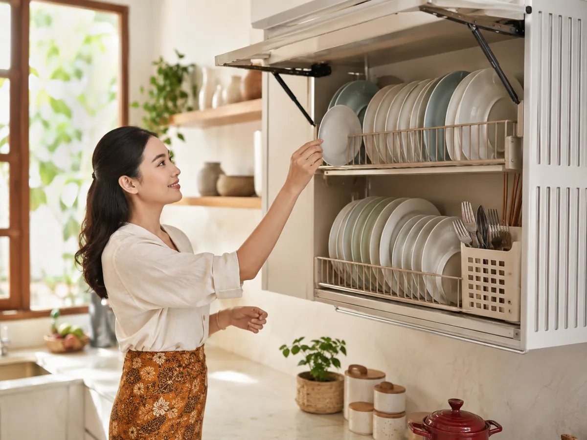 Cara Memilih Model Rak Piring Terbaru yang Pas untuk Dapur Impian