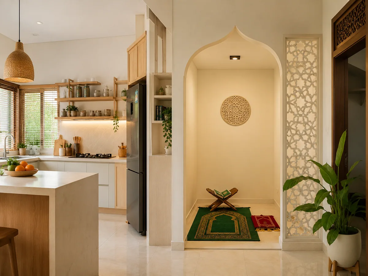 Ide Desain Mushola dalam Rumah Minimalis dan Fungsional