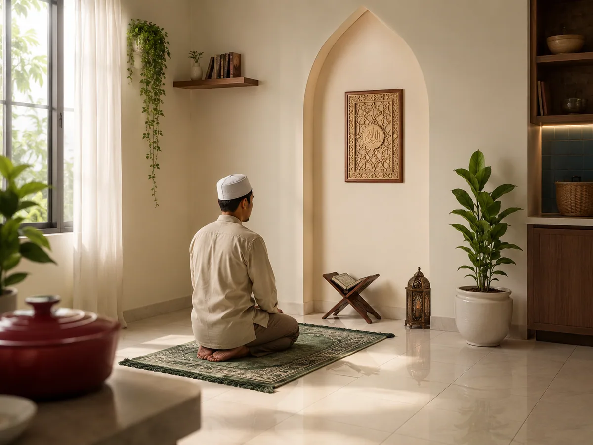 Tips Menata dan Merawat Mushola dalam Rumah agar Selalu Bersih dan Khusyuk