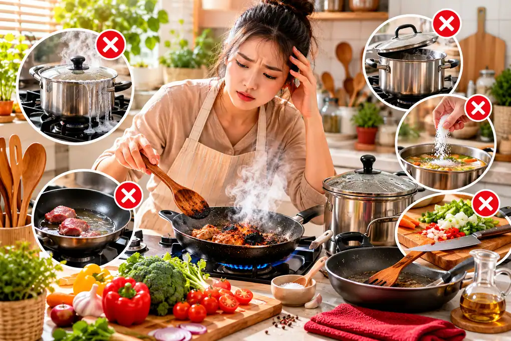 Kesalahan Umum Saat Memasak yang Perlu Dihindari