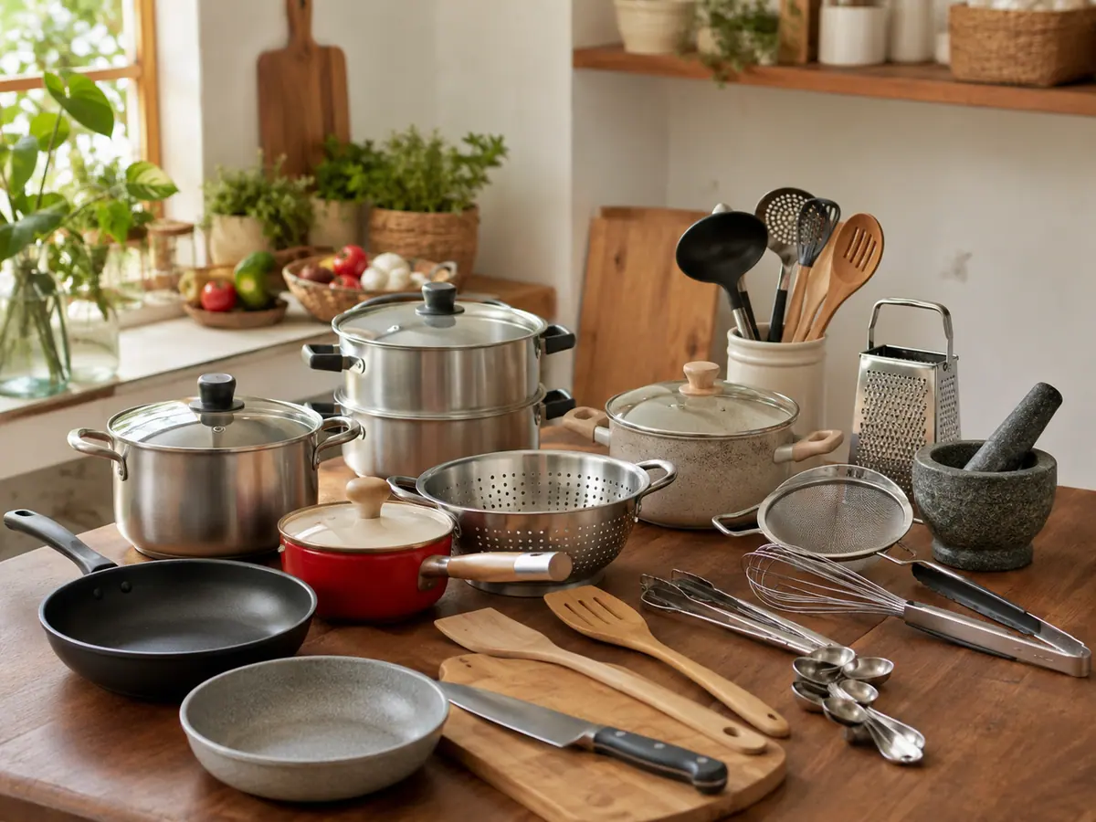 Daftar Lengkap Nama Peralatan Memasak dan Fungsinya