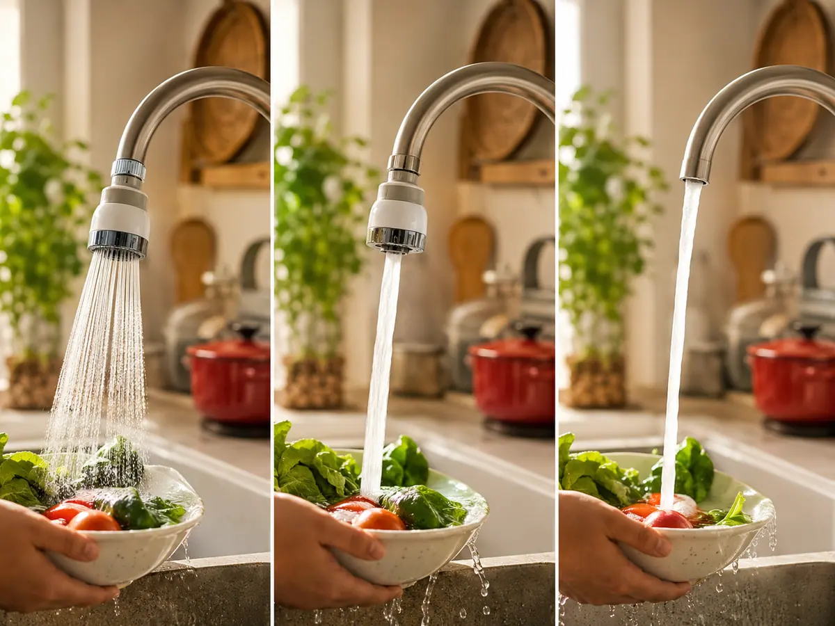 Perbandingan Nozzle 3 Mode vs Nozzle Biasa vs Tanpa Nozzle