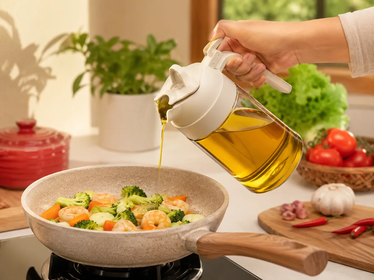 Oil Pot Anti Tumpah