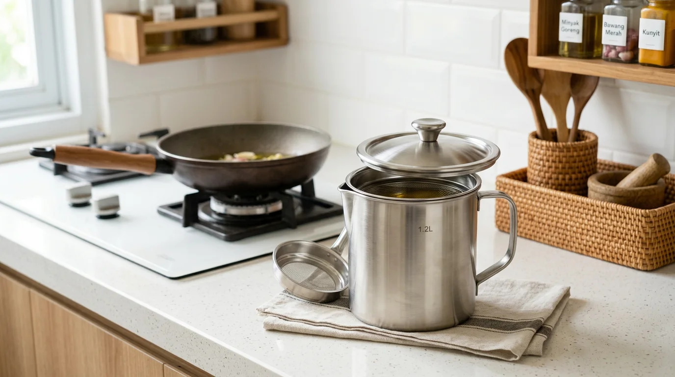 Oil Pot Stainless Steel: Tahan Lama & Mudah Dibersihkan