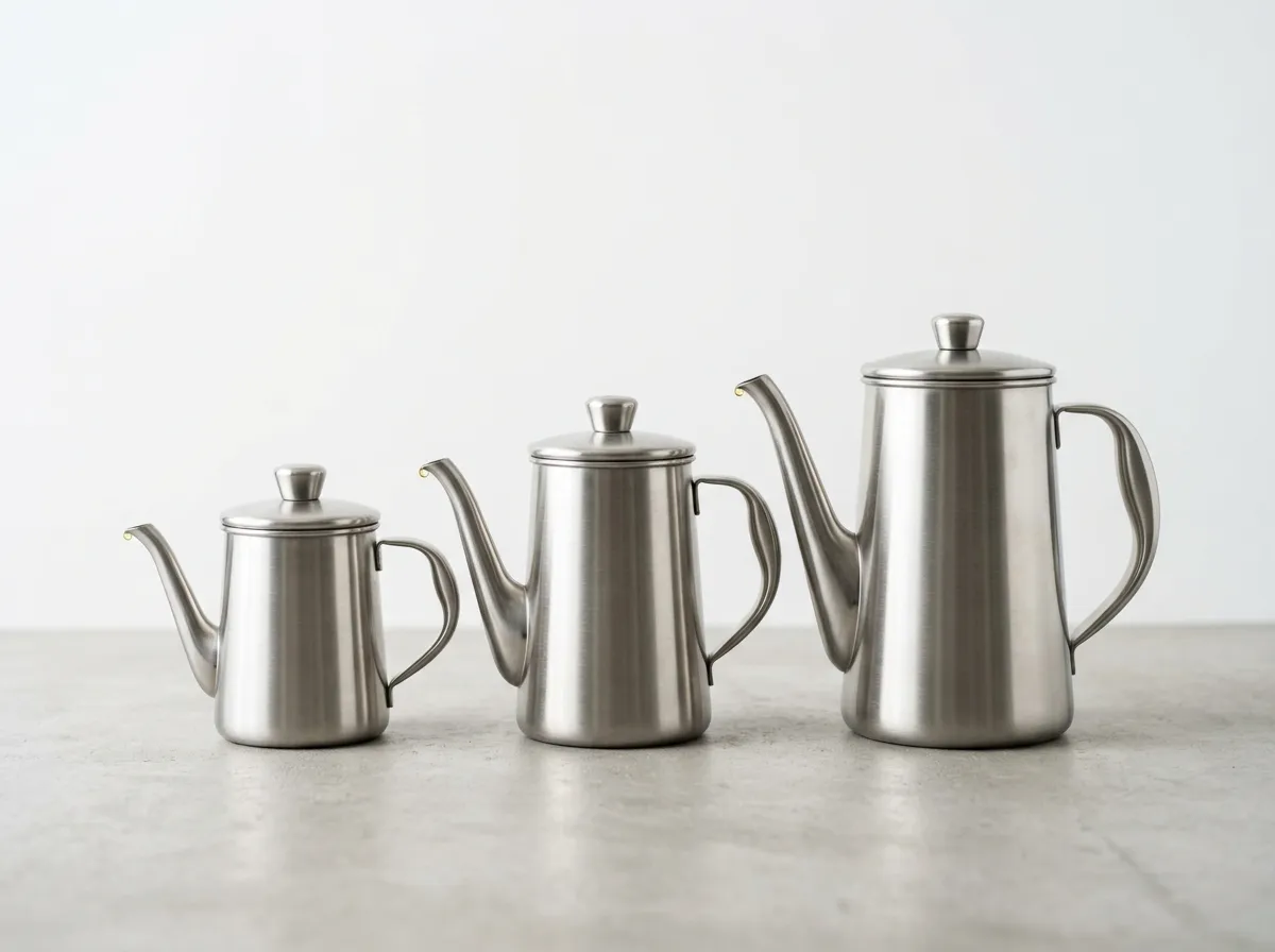 Jenis dan Ukuran Oil Pot Stainless yang Tersedia