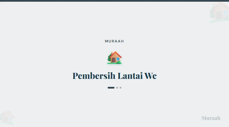 Pembersih Lantai Wc - referensi visual