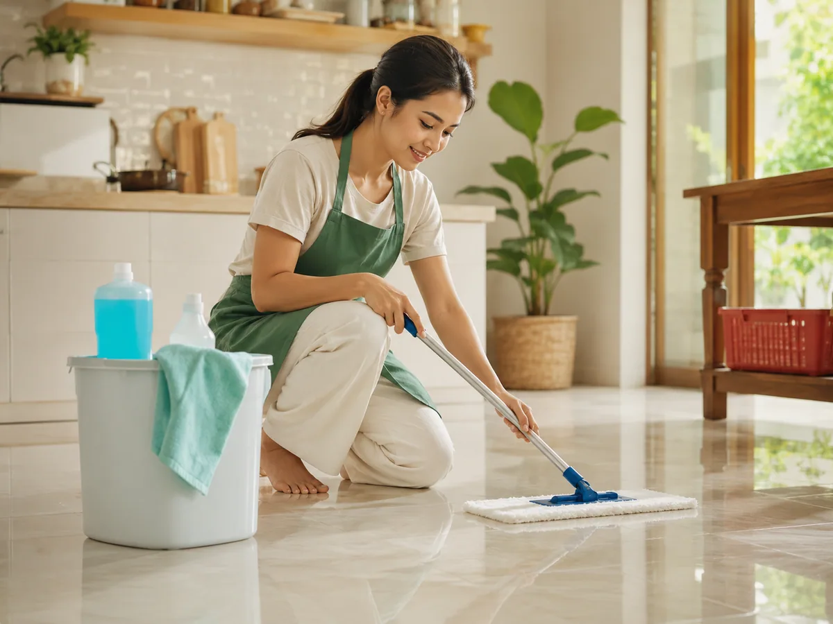 Tips Efektif Menggunakan Pembersih Lantai Agar Bersih Maksimal