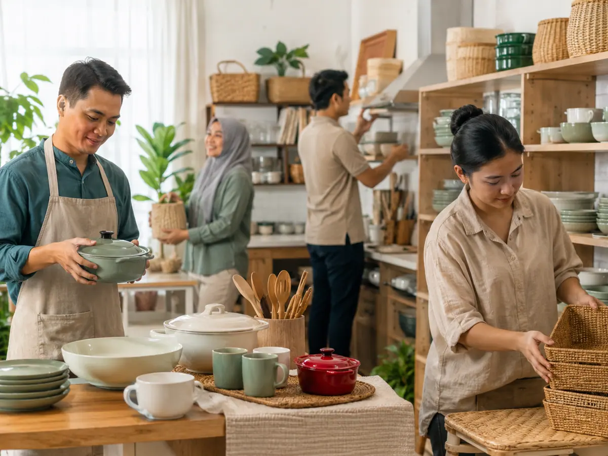 Jenis-Jenis Penjual Perabotan Rumah Tangga yang Bisa Kamu Temukan
