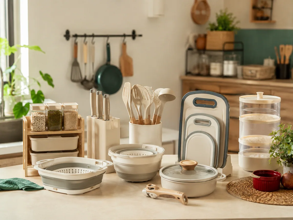 Deretan Peralatan Dapur Hemat Tempat Wajib Punya dari Muraah