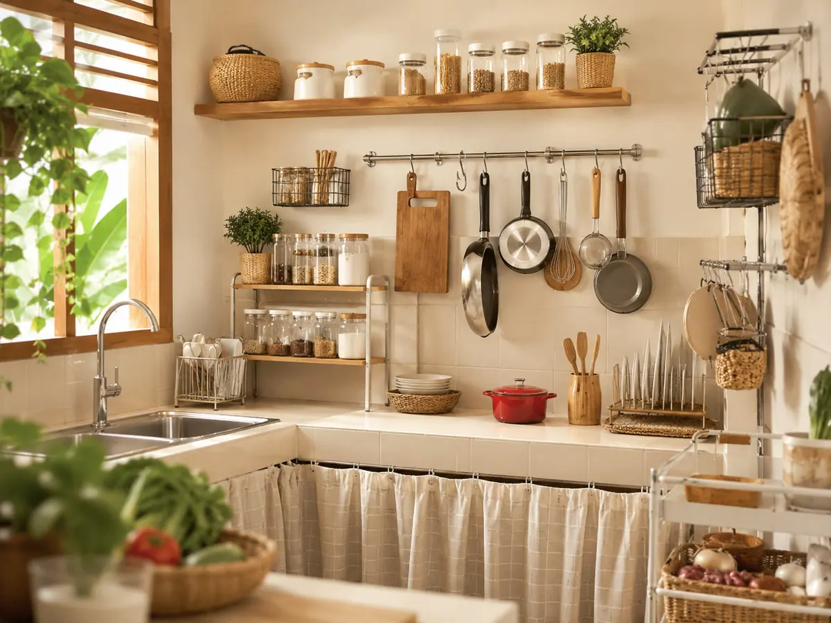 Tips Jitu Menata Dapur Kecil Agar Lebih Fungsional dan Rapi
