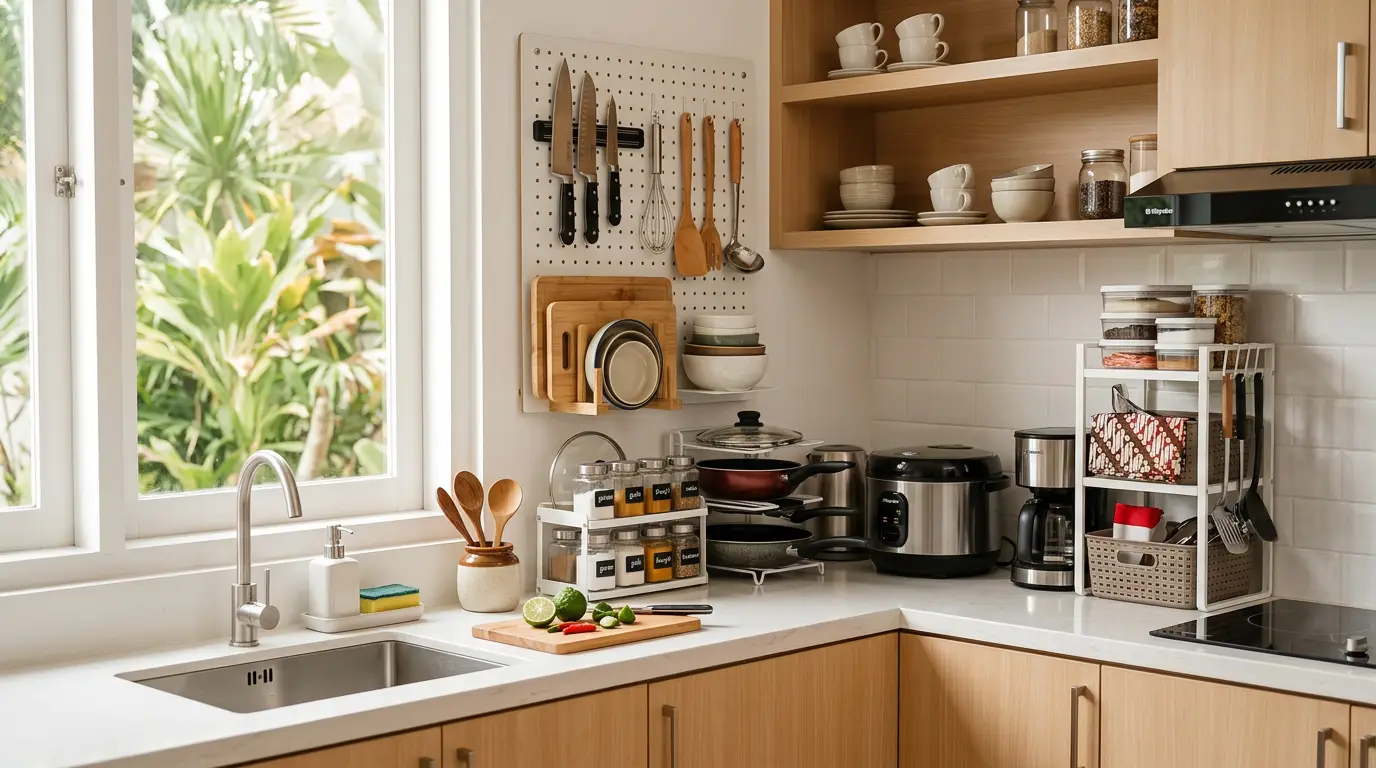 Peralatan Dapur Hemat Tempat: Solusi Dapur Sempit