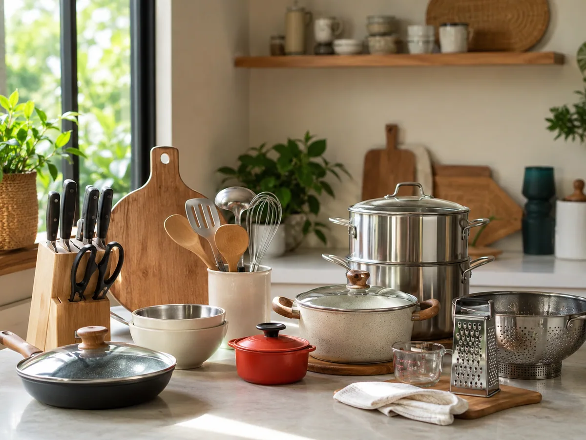 Jenis-Jenis Peralatan Dapur Esensial yang Wajib Kamu Punya