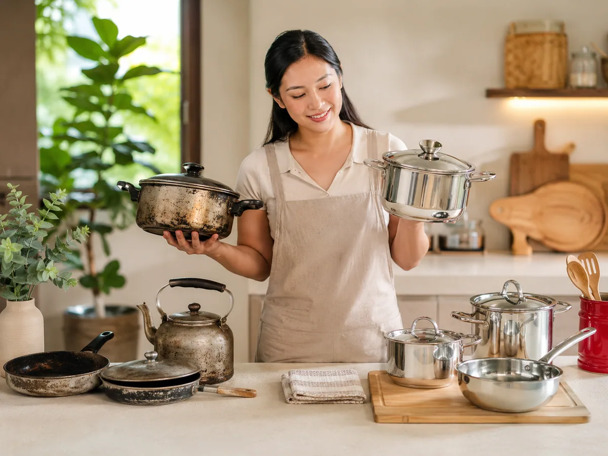 Kapan Waktunya Mengganti Peralatan Dapur Lama dengan yang Baru