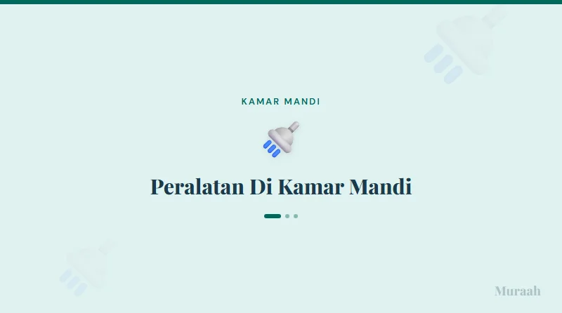 Peralatan Di Kamar Mandi - referensi visual