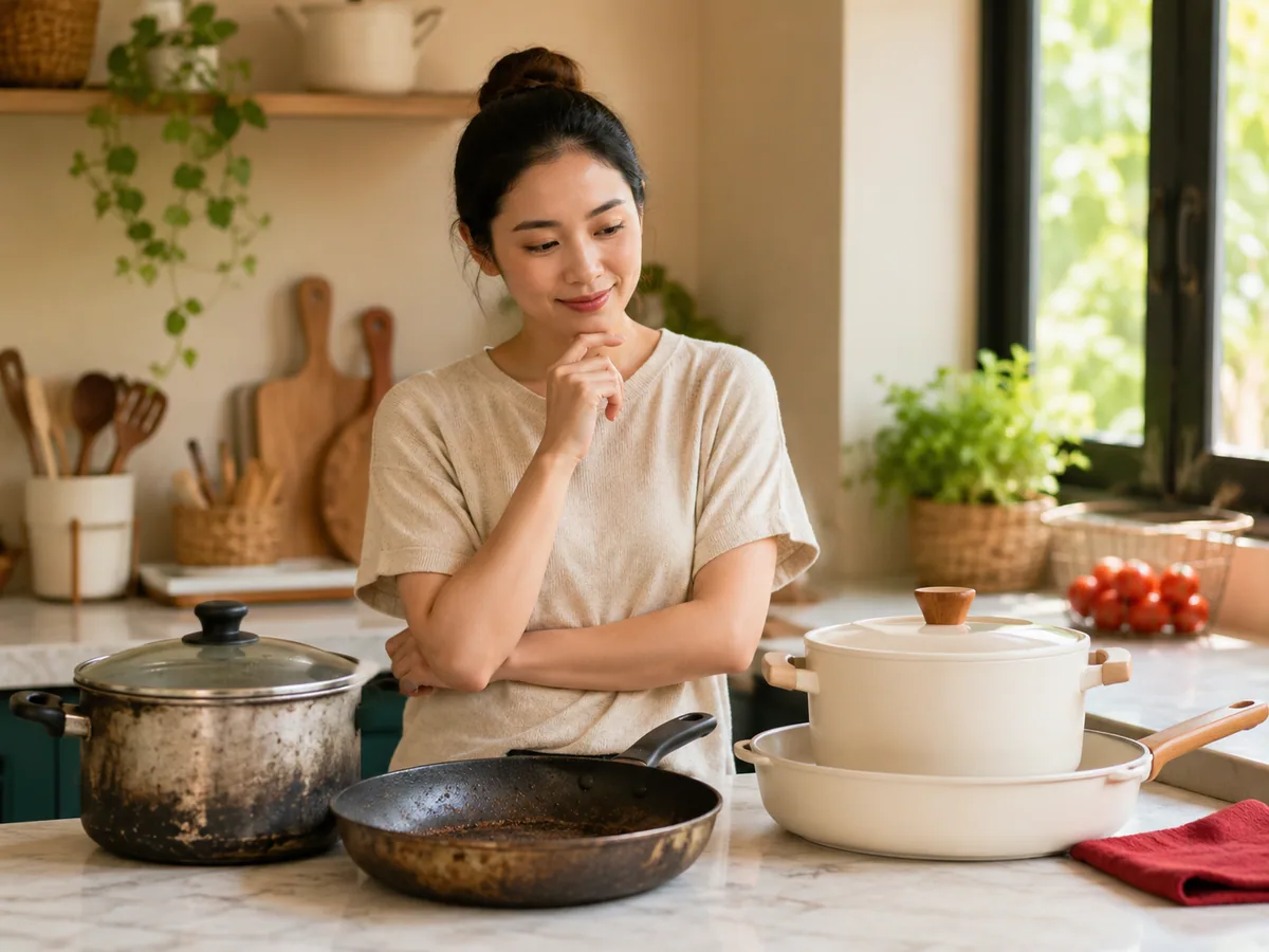 Kapan Waktunya Mengganti Peralatan Memasak Lama dengan yang Baru