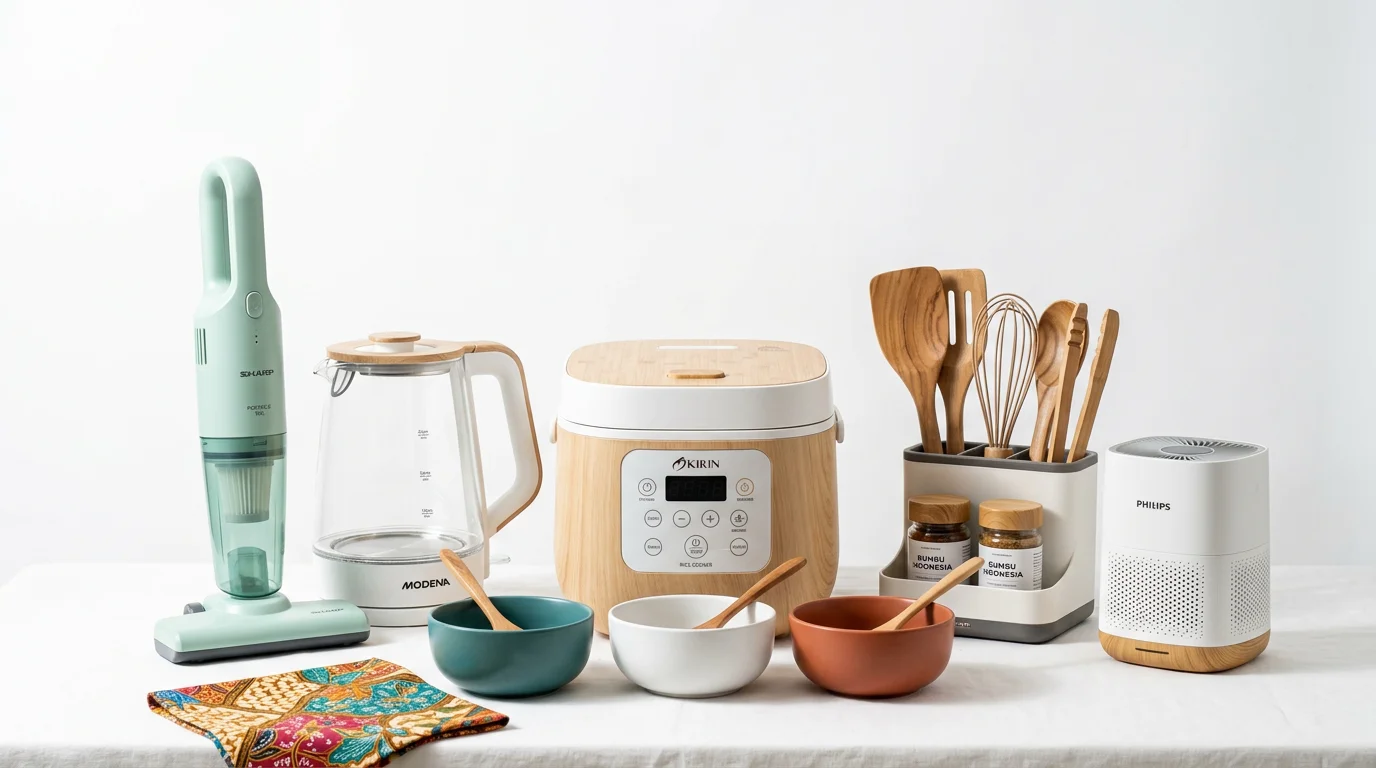 Koleksi peralatan rumah tangga unik yang bikin hidup lebih mudah di 2026