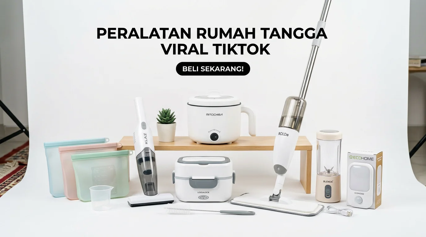 Peralatan Rumah Tangga Viral TikTok 2025: Worth Beli?