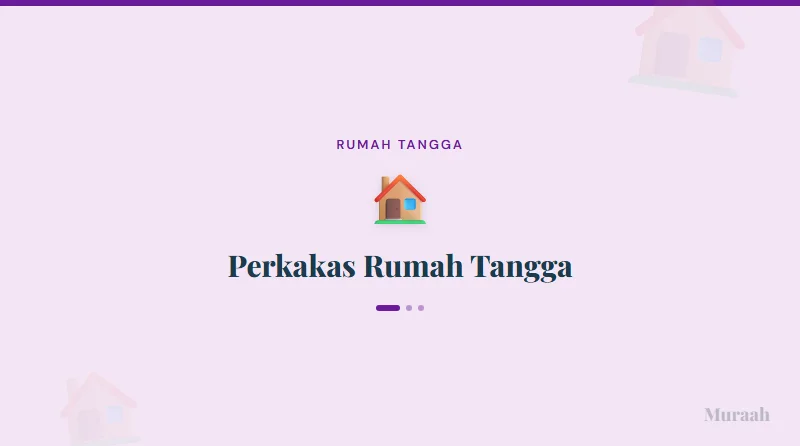 Perkakas Rumah Tangga - referensi visual