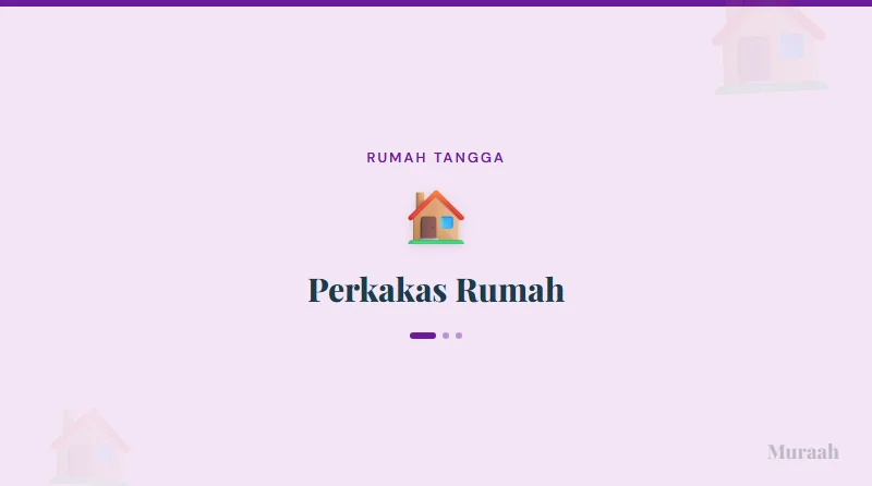 Perkakas Rumah - referensi visual