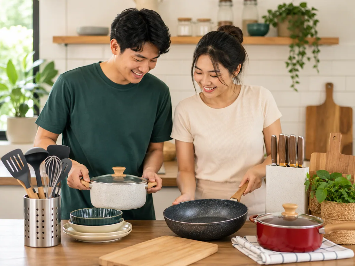 Membangun Dapur Impian: Perlengkapan Masak Wajib untuk Pemula dan Pasangan Muda