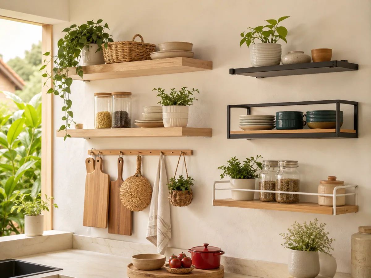 Ragam Jenis dan Material Rak Dinding Dapur Minimalis yang Perlu Kamu Ketahui
