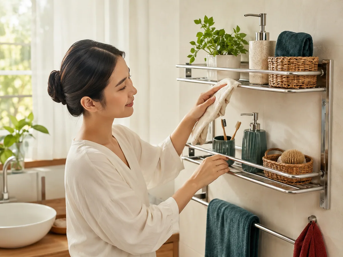 Tips Merawat dan Menggunakan Rak Kamar Mandi Agar Awet