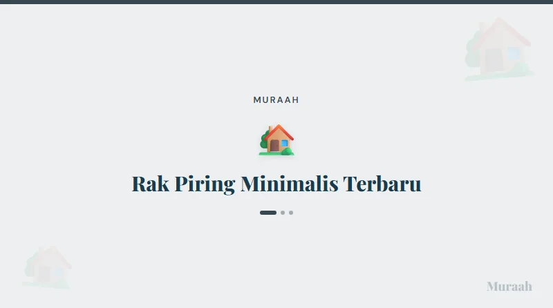 Rak Piring Minimalis Terbaru - referensi visual