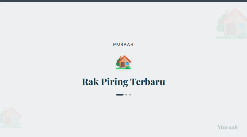 Rak Piring Terbaru - referensi visual
