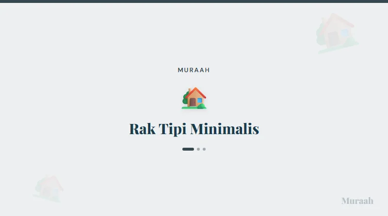 Rak Tipi Minimalis - referensi visual