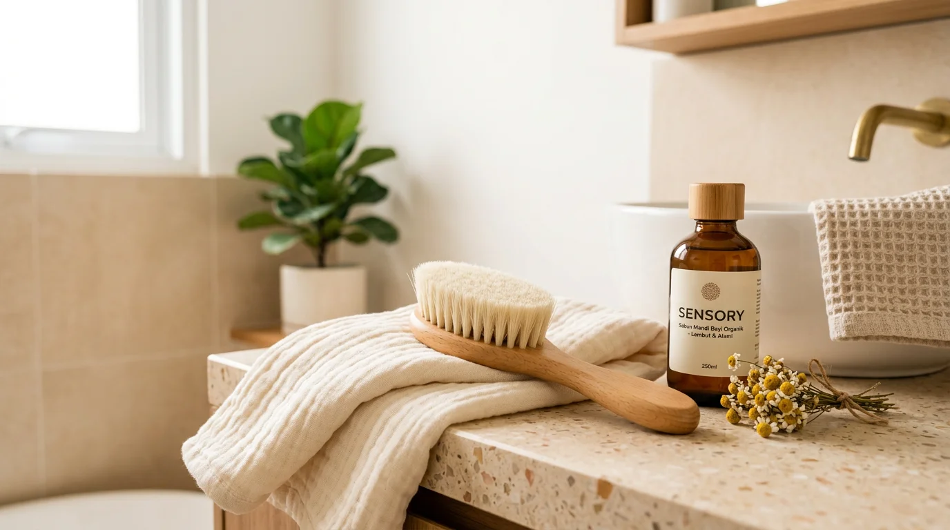 Sikat Mandi Bayi Lembut: Aman untuk Kulit Sensitif