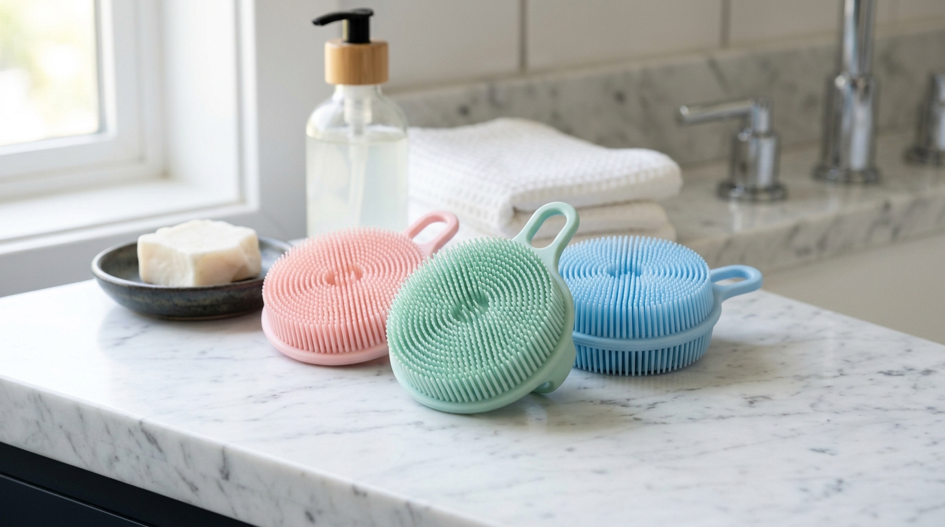 Sikat mandi silikon, pilihan modern yang lebih higienis dan ramah kulit sensitif